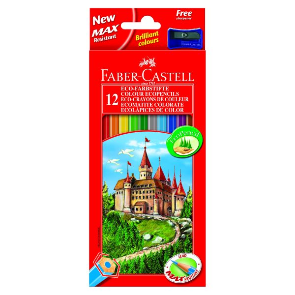 Faber-Castell Hex Colour Pencils – Box of 12