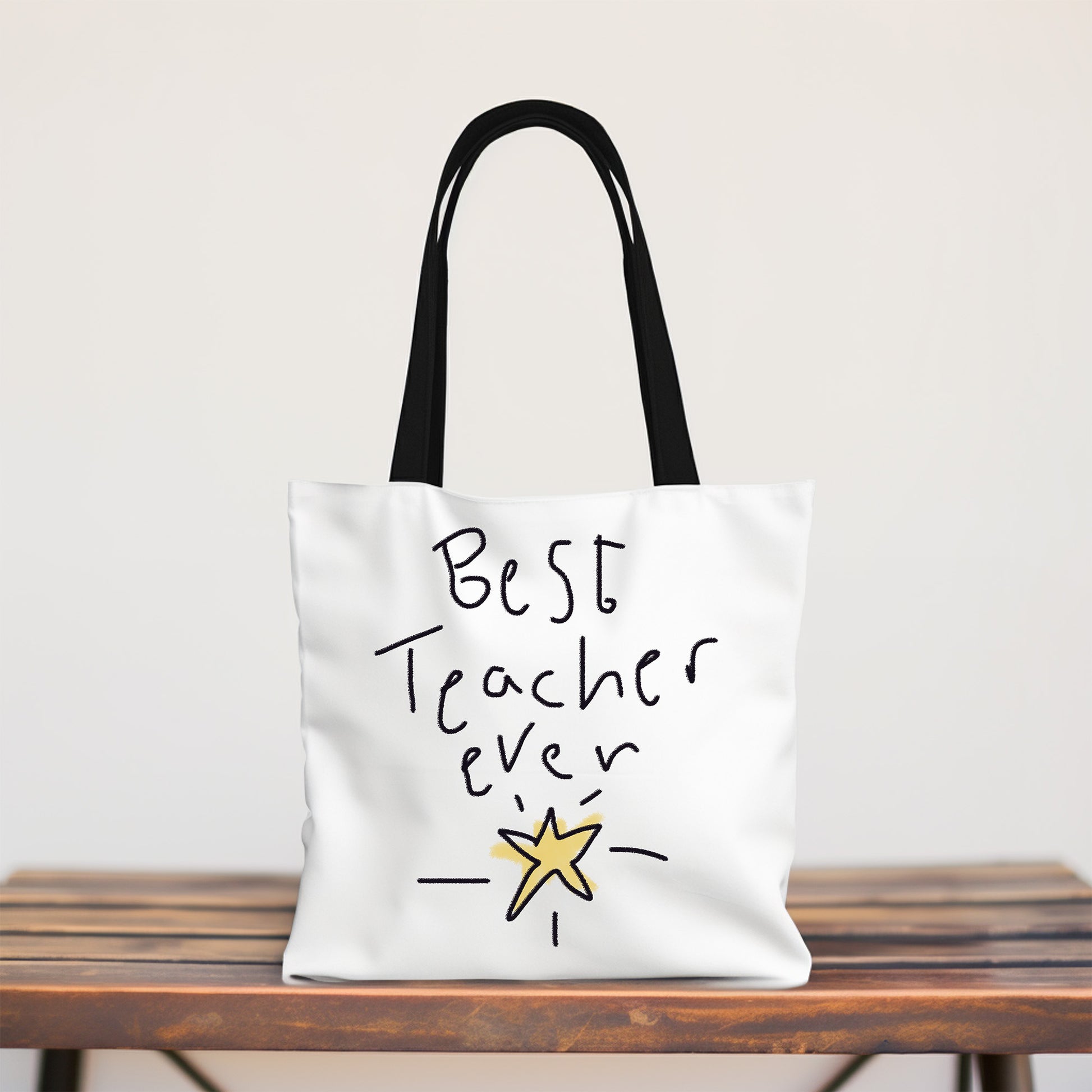 Teacher Tote Bag Made from Children's Artwork | Little Heirloom