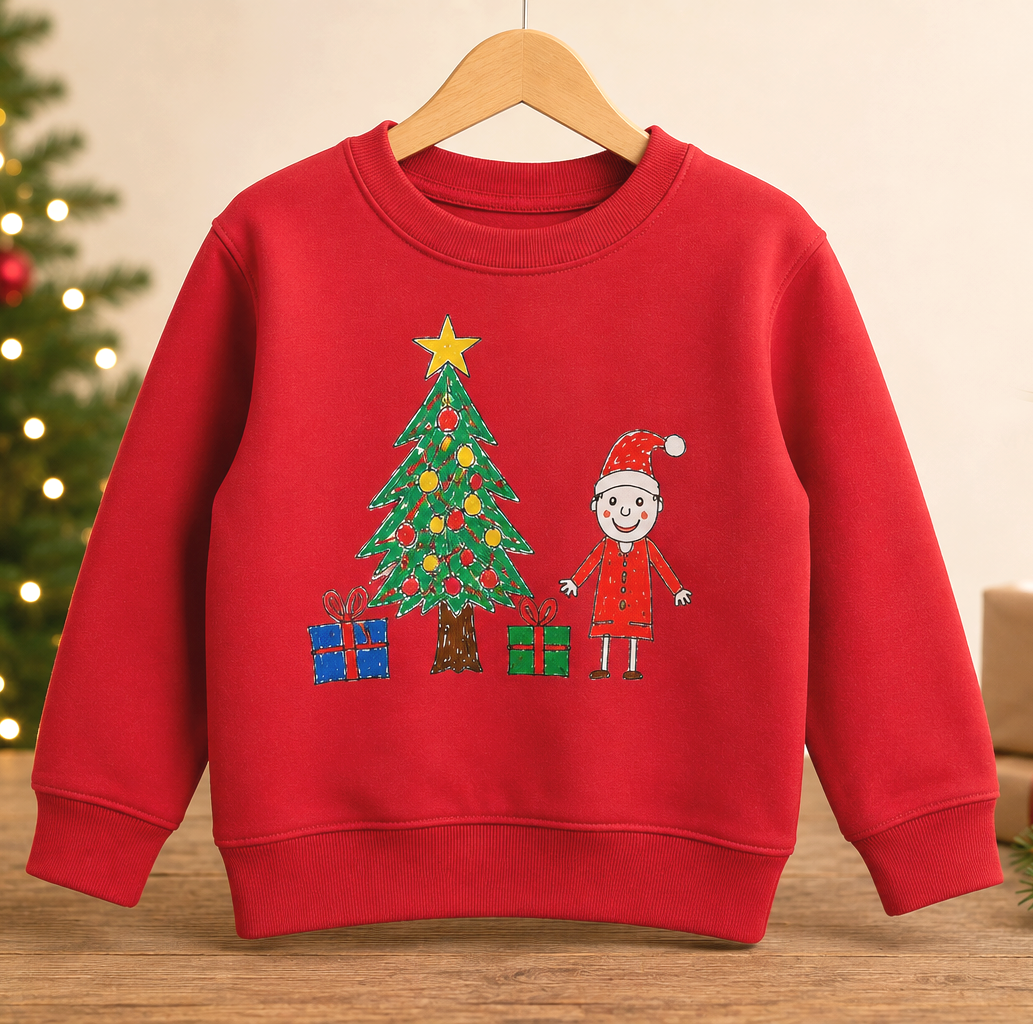 Child’s Artwork Christmas Jumper | School Fundraiser