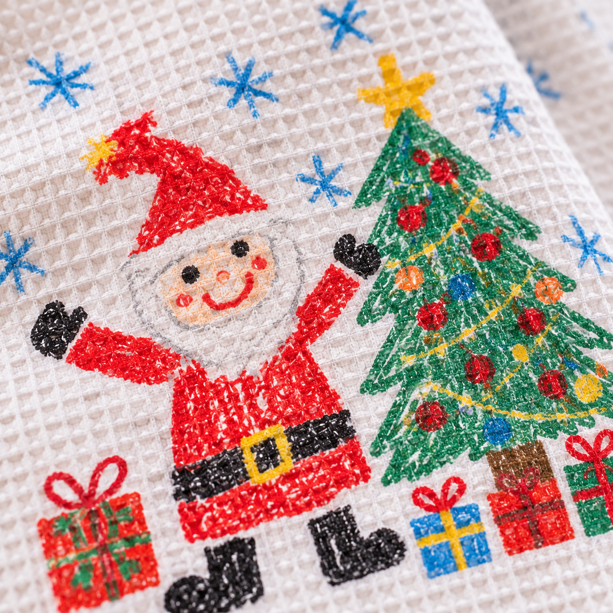 Tea Towel Made From Your Children's Artwork