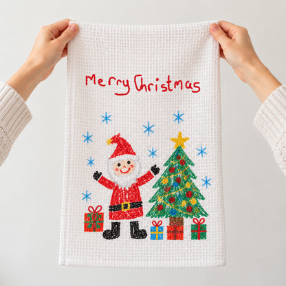 Tea Towel Made From Your Children's Artwork