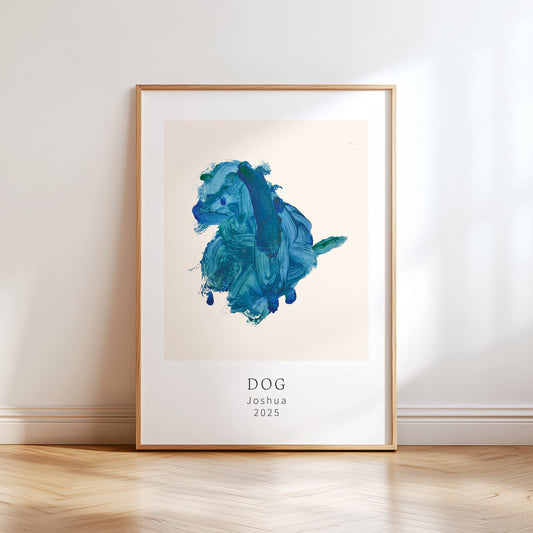 Full Colour Digital Art Print Made From Your Children's Artwork