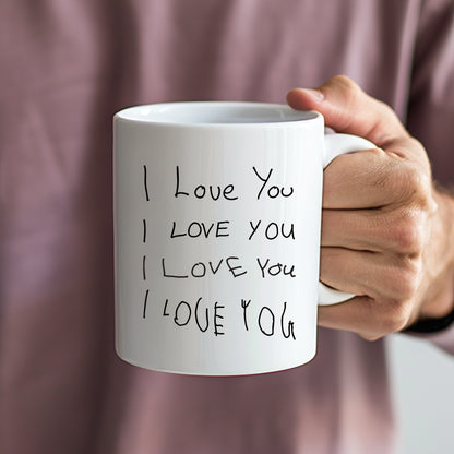 I Love You Dad Mug | Family  Handwriting | Little Heirloom