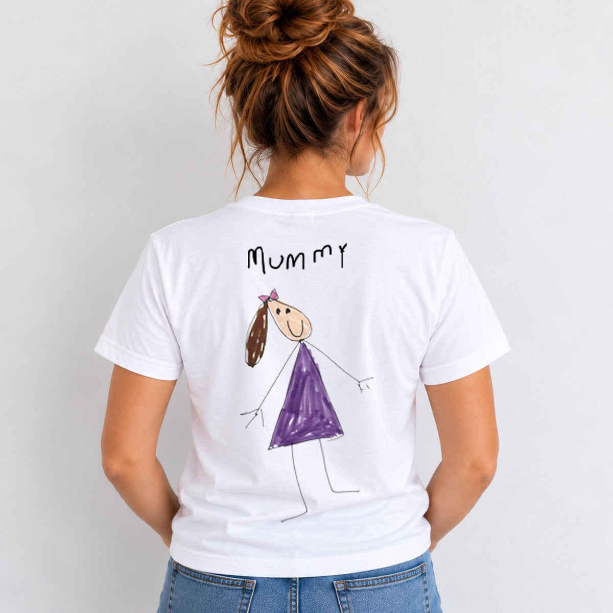 T-Shirt for Mums - Made From Children's Artwork