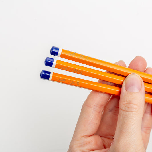 Personalised Laser Engraved Pencils with Child's Name | Little Heirloom