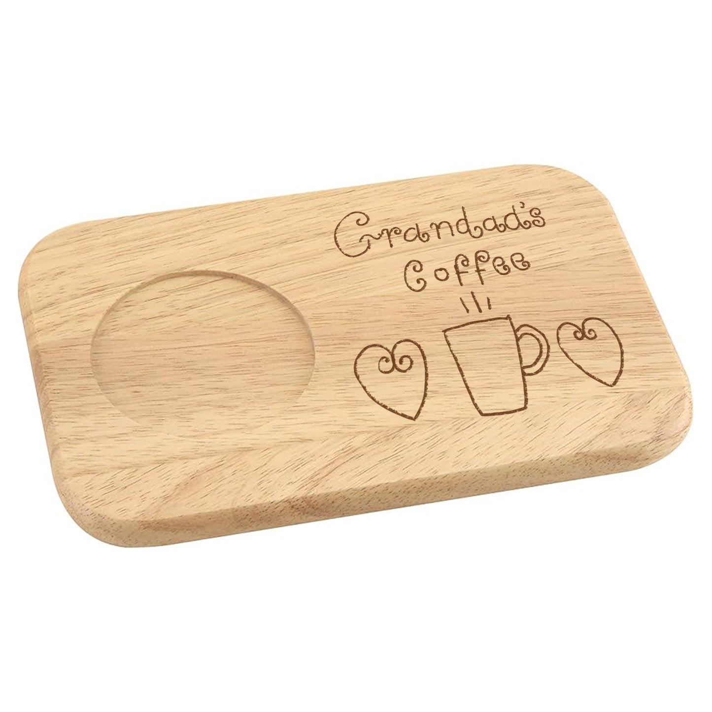 Tea & Biscuit Board Engraved with Children’s Artwork