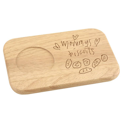 Tea & Biscuit Board Engraved with Children’s Artwork